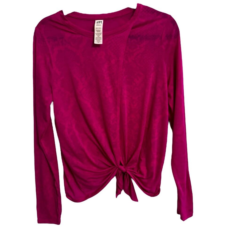 JoyLab Women's Fuchsia Long Sleeve Top